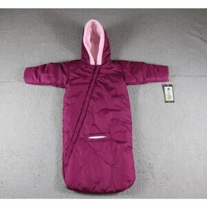 New Columbia Blizzard Buster 18 Months Bunting Bag Pink Infant Baby